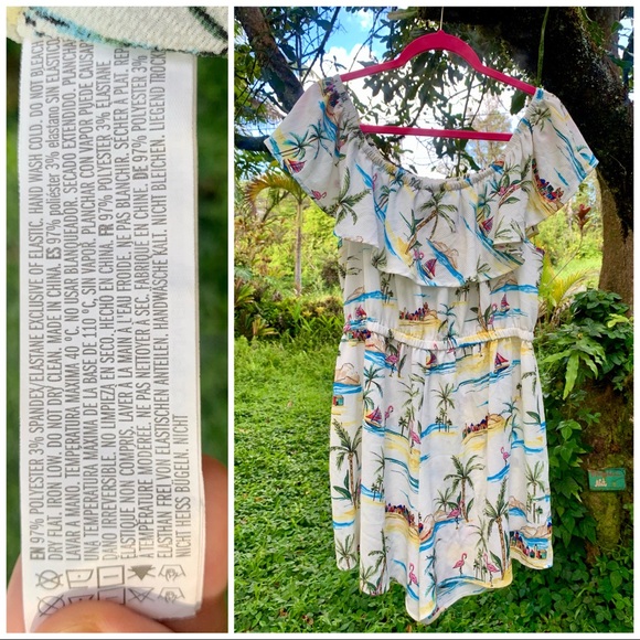🌺[5/$40] Forever 21 Off The Shoulder Romper! 🏝 - Picture 3 of 3